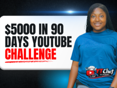 $5000 In 90 Days You tube Challenge